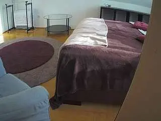 Camsoda Live Porn of voyeurcam-julmodels-whitebed-6