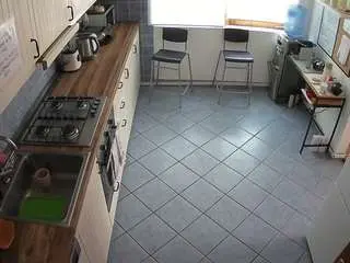 Camsoda Free Live Porn of voyeurcam-julmodels-kitchen-2