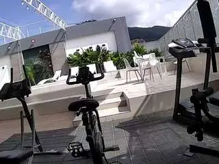 Camsoda Live Sex Cam of voyeurcam-casa-salsa-gym-bike