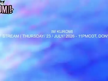 Chaturbate Adult Webcam of kuromi_bush