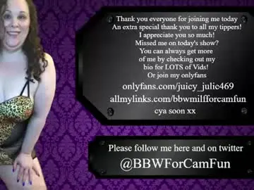 Chaturbate Adult Webcam of bbwmilfforcamfun