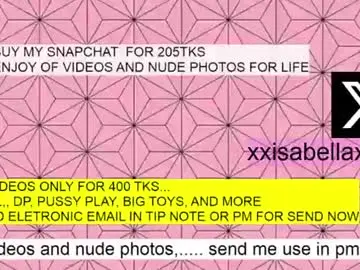 Chaturbate Live Sex Cam of xxisabelaxxx