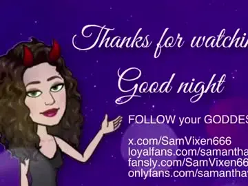 Chaturbate Adult Video Chat of samanthavixen