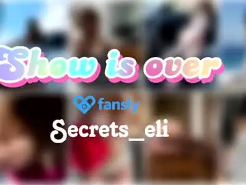 Chaturbate Private Sex Chat of secrets_eli