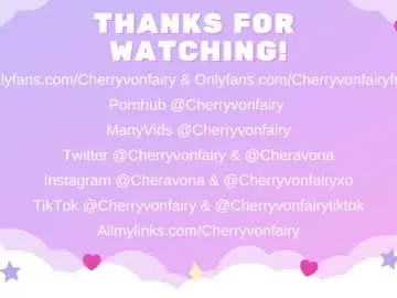 Chaturbate Watch Live Sex Cams of cherryvonfairy