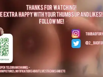 Chaturbate Adult Webcam of 2badforyou