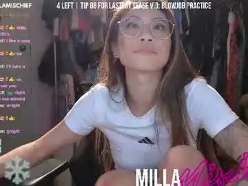 Chaturbate Live Sex of millamischief