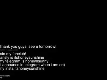 Chaturbate Best Webcam of honey_sunshine