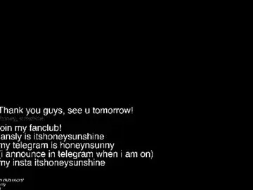Chaturbate Sex Cam of honey_sunshine