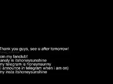 Chaturbate Sex Chat of honey_sunshine