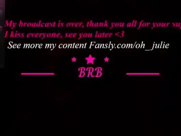 Chaturbate Adult Video Chat of oh_julie